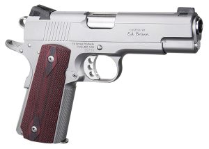 Ed Brown EC18SS45 1911 Executive Commander 45 ACP 4.25" Stainless Steel Barrel, Serrated Slide & Frame, Right Hand