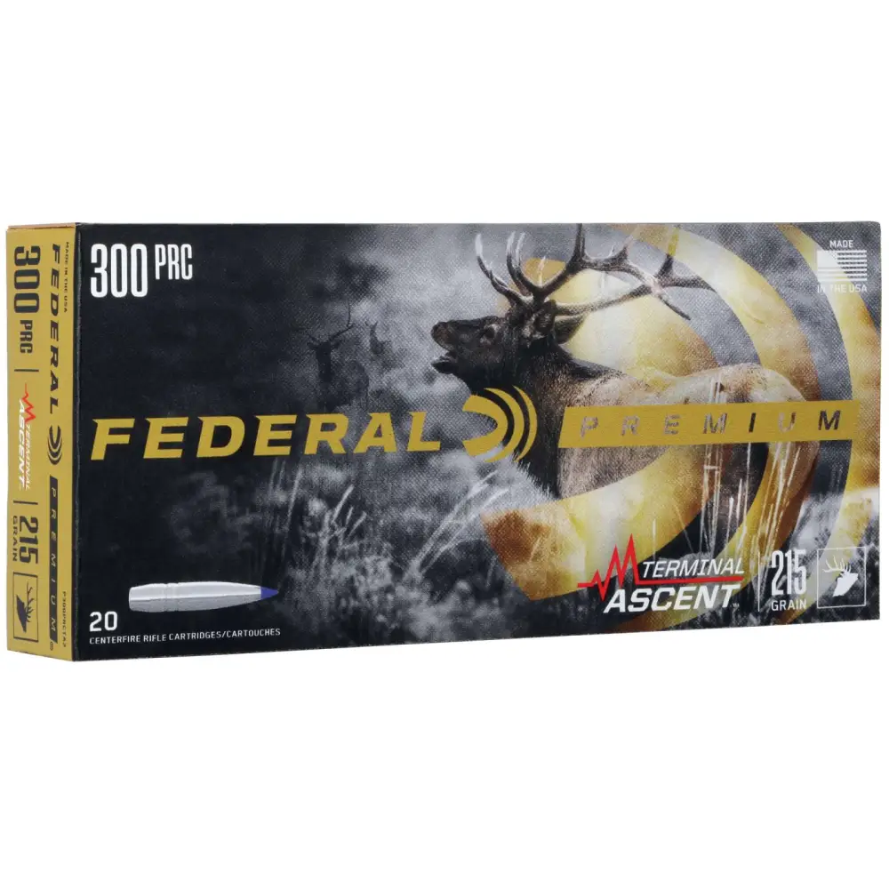 FEDERAL 300 PRC 210GR TERMINAL ASCENT 20 RD/BX 10 BX/CS