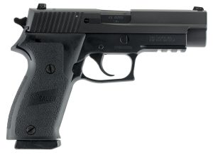 Sig Sauer 220R45BSSCA P220 Full Size *CA Compliant 45 ACP 4.40" 8+1 Black Hardcoat Anodized Aluminum Frame Black Nitron Stainless Steel Slide with Black 1-Piece Ergo Grip