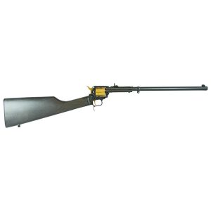 Heritage Rancher Black and Gold Carbine .22 LR 6rd Capacity 16" Barrel Wood Stock