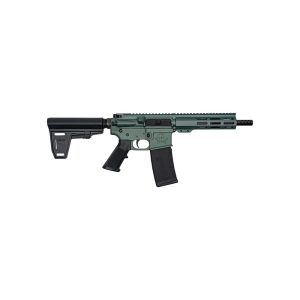 GLFA 223 Wylde Braced Pistol .223 Wylde 30rd Magazine 7.5" Nitride Barrel Charcoal Green Finish