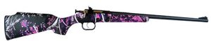 Keystone Crickett Rifle .22 LR Single Shot 16.125" Blued Barrel Synthetic Stock Muddy Girl