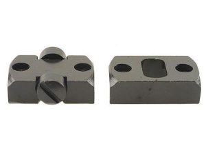 Weaver 2-Piece Grand Slam Steel Dovetail Scope Base - CVA Round Receiver Black