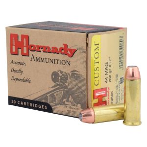 HORNADY CUSTOM 44MAG 200G XTP 20RD BX 200RD CASE