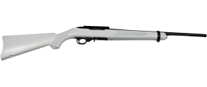 RUGER 10/22 CARBINE 22LR 18.5" BBL, WHITE SYNTHETIC 1-10RD