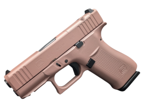 GLOCK 43X MOS ROSE GOLD FS 9MM PISTOL 3.39" FXD  2-10RD MAGS