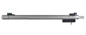 Tactical Solutions 1022TDGMG X-Ring Barrel 22 LR 16.50" Gunmetal Gray Finish  Aluminum Material Bull with Fluting, Threading & Sights for Ruger 10/22 Takedown