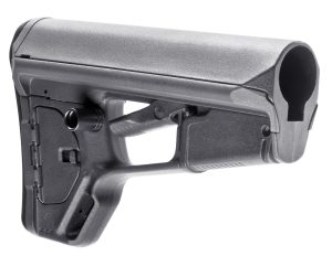 Magpul MAG378-GRY ACS-L Carbine Stock Stealth Gray Synthetic for AR-15, M16, M4 with Mil-Spec Tube (Tube Not Included)