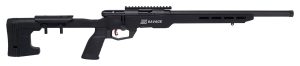 Savage Arms 70248 B22 Precision Full Size Bolt Action 22 LR 10+1 18" Barrel, Matte Black Metal Finish & Adjustable MDT ACC Aluminum Chassis Matte Black Stock