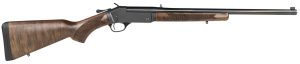 Henry H015450 Single Shot  450 Bushmaster Caliber with 1rd Capacity, 22" Barrel, Overall Blued Metal Finish & American Walnut Stock, Right Hand (Full Size)