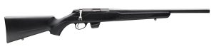 Tikka JRT1X300SB T1X MTR Full Size 22 LR 10+1 16" Black Threaded Barrel, Black Drilled & Tapped Stainless Steel Receiver, Black Fixed Synthetic Stock, Right Hand