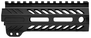 Angstadt Arms AA055HGMLT Ultra Light Handguard  made of Aluminum with Black Anodized Finish, M-LOK Style, Picatinny Rail & 5.50" OAL for AR-15 Includes Hardware