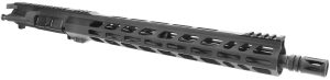 TacFire BU-556-16 Rifle Upper Assembly  5.56x45mm NATO Caliber with 16" Black Nitride Barrel, Black Anodized 7075-T6 Aluminum Receiver & M-LOK Handguard for AR-Platform Includes Bolt Carrier Group