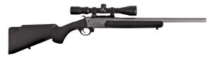 Traditions CR5-351130R Outfitter G3 35 Rem 1rd 22", Stainless Cerakote Barrel/Rec, Black Synthetic Furniture, 3-9x40mm Scope