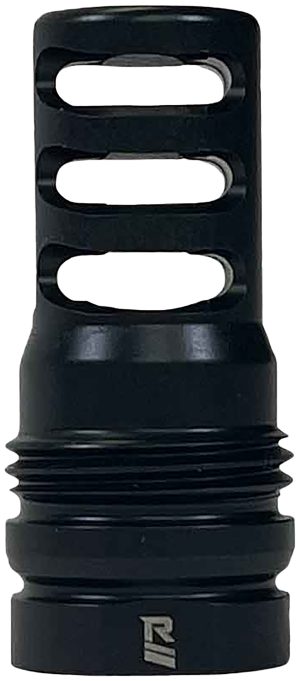 Rugged Suppressors MB027 3 Port Brake 338 Cal (8.6mm), M18x1.5 tpi, Dual Taper Locking System, Fits R.U.M. Mount
