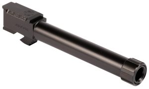 SilencerCo AC50 Glock  40 S&W 4.80" Threaded Black Nitride Stainless Steel, Fits Glock 22 Gen2-4