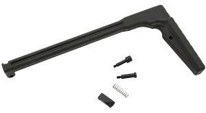 B&T Firearms 30331 Folding Stock Kit Black Polymer Fits MP9/B&T TP9