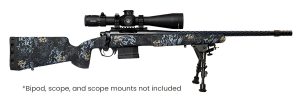 Horizon Firearms RF017S102214T19 Vandal Prime 308 Win 22" Black Spiral Fluted Threaded Barrel, Drilled & Tapped Receiver, Textured Iota EKO Carbon Fiber Stock