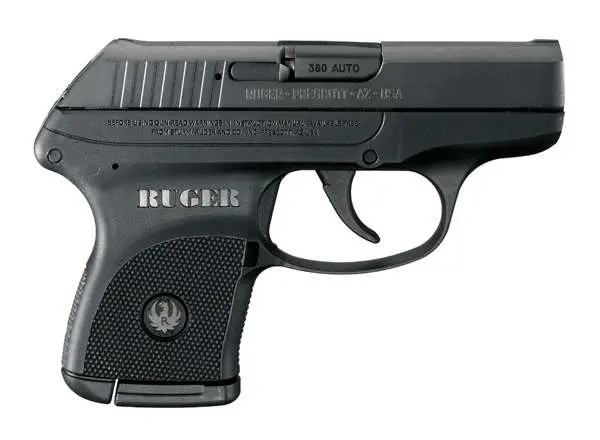 RUGER LCP 380ACP PISTOL BLACK 2.75" 1-6RD MAG