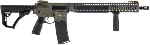 Daniel Defense DLRLIMSER-002 DDM4 V9 5.56 NATO 32+1 16" Crocodile Rattlecan Threaded Barrel, Crocodile Rattlecan Picatinny Rail Aluminum Receiver, DD Buttstock Black Polymer Stock, Black Polymer Grip
