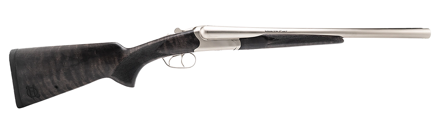 Heritage Mfg BL41018NI Badlander 410 Bore Break Open 2rd 18.50" Nickel Side By Side Barrel & Receiver, Fixed Turkish Walnut Wood Stock