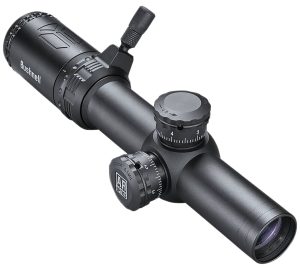 Bushnell AR71424   Black 1-4x24mm 30mm Tube Drop Zone-223 BDC Reticle