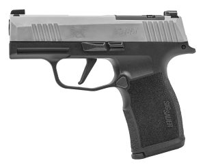 Sig Sauer 365X9SXR3P P365X  Micro-Compact Frame 9mm Luger 12+1 3.10" Steel Barrel, Stainless Steel Optic Ready/Serrated Slide, Black Stainless Steel Frame w/Accessory Rail, Polymer Grip