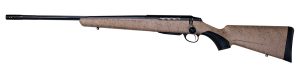 Tikka JRTXRT47124 T3x Roughtech 7mm PRC 3+1 24.30" Black Fluted Threaded Barrel, Black Steel Drilled & Tapped Receiver, Tan Roughtech Synthetic Stock, Left Hand