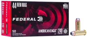FEDERAL 44 REM MAG 240GR JHP 50 RD/BX 20 BX/CS