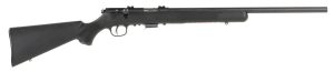 Savage Arms 93200 93 FV Full Size 22 WMR 5+1 21" Matte Black Heavy Barrel, Matte Black Drilled & Tapped Carbon Steel Receiver, Matte Black Fixed Synthetic Stock, Right Hand