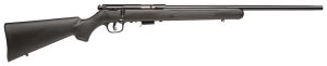 Savage Arms 96709 93R17 F Full Size 17 HMR 5+1 21" Matte Black Button Rifled Barrel, Matte Black Drilled & Tapped Carbon Steel Receiver, Matte Black Fixed Synthetic Stock, Right Hand
