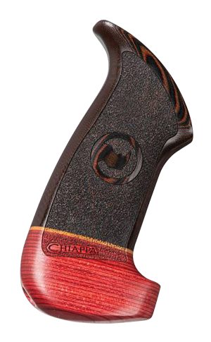 Chiappa Firearms 970482 Replacement Hogue Rhino Walnut Micarta Grip W/Rosewood Big Butt