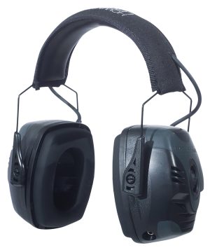 Howard Leight R01902 Impact Pro Electronic Muff 30 dB Over the Head Black/Gray Adult 1 Pair
