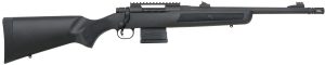 Mossberg 27738 MVP Patrol Full Size 308 Win/7.62 NATO 10+1 16.25" Blued Threaded Bull Barrel, Blued Stainless Steel Receiver w/Picatinny Rail, Black Fixed Synthetic Stock, Right Hand