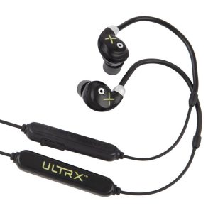 Allen ULTRX Bionic Fuse Bluetooth Around the Neck Electronic Ear Buds 26dB Black