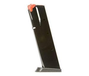 Magnum Research Baby Desert Eagle Magazine Full and Semi-Compact Polymer Base .40 S&W 12/rd Black Steel