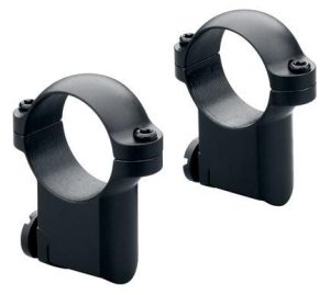 Leupold 2-Piece Solid Steel Ringmounts - Ruger No. 1 & 77/22 30mm High Gloss Black