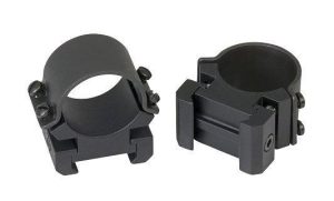 Weaver Sure Grip Windage Adjustable Aluminum Scope Rings (4-Screws) - 1" X-High Matte
