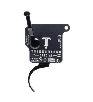 Triggertech Rem 700 Clone (NO BOLT STOP) 2-Stage Black Special Pro-Clean Curved Trigger