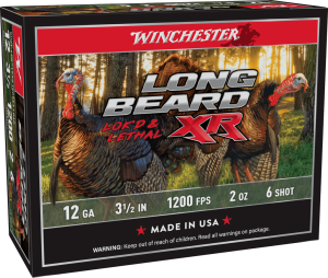 WINCHESTER LONG BEARD XR 12G 3.5" #6 2OZ 10RD BX 100RD CS