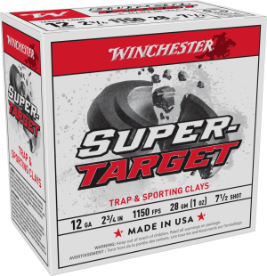 WINCHESTER 12GA 2-3/4" #7.5 SUPER TARGET 25RD/250RD
