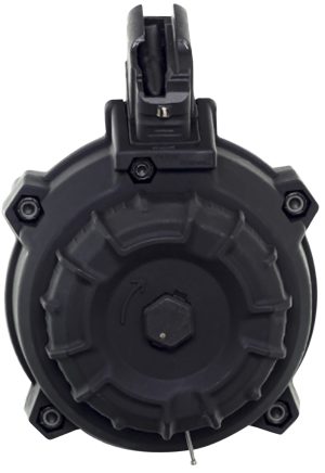 ProMag DRMA9 Standard  50rd Drum 7.62x39mm Fits AK-47 Black DuPont Zytel Polymer