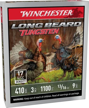 WINCHESTER 410 GA 3" #9 LONG BEARD TS17 13/16 OZ 5RD/BX 20BX/CS