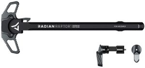 Radian Weapons R0664 Raptor  Charging Handle & 45/90 Talon Safety, Radian Gray, Ambi Controls, Fits Mil-Spec AR-15/M16 Platform