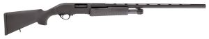 Escort HEFH12280501 Field Hunter Full Size 12 Gauge Pump 3" 4+1 28" Black Vent Rib Barrel, Black Anodized Aluminum Grooved Receiver, Fixed Black Synthetic Stock, Right Hand
