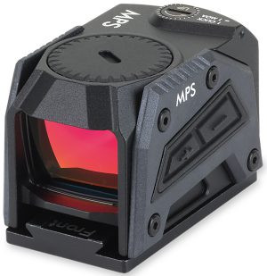 Steiner 8700-MPS Micro Pistol Sight  Matte Black 1x20mmx16mm. 3.3 MOA Red Dot Reticle. ACRO Footprint