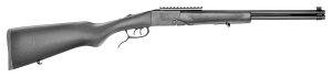 Chiappa Firearms 500260 Double Badger  22 LR 410 Gauge 1+1 19" Black Steel Barrel, Blued Picatinny Rail, Fixed Black Textured Synthetic Stock