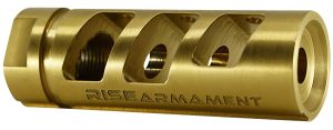 Rise Armament RA701223TIN RA-701 Gold Nitride Titanium with 1/2"-28 tpi Threads for 22 Cal