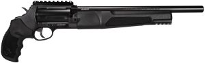 Taurus 2JHD441013MAG Judge Home Defender Medium Frame 45 Colt (LC)/410 Mag 5rd, 13" Matte Black Steel Barrel, Cylinder & Frame w/Picatinny Rail, Black Rubber Grip, Exposed Hammer