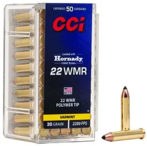 CCI 22 WMR 30GR V-MAX 50 RD/BX 40 BX/CS
